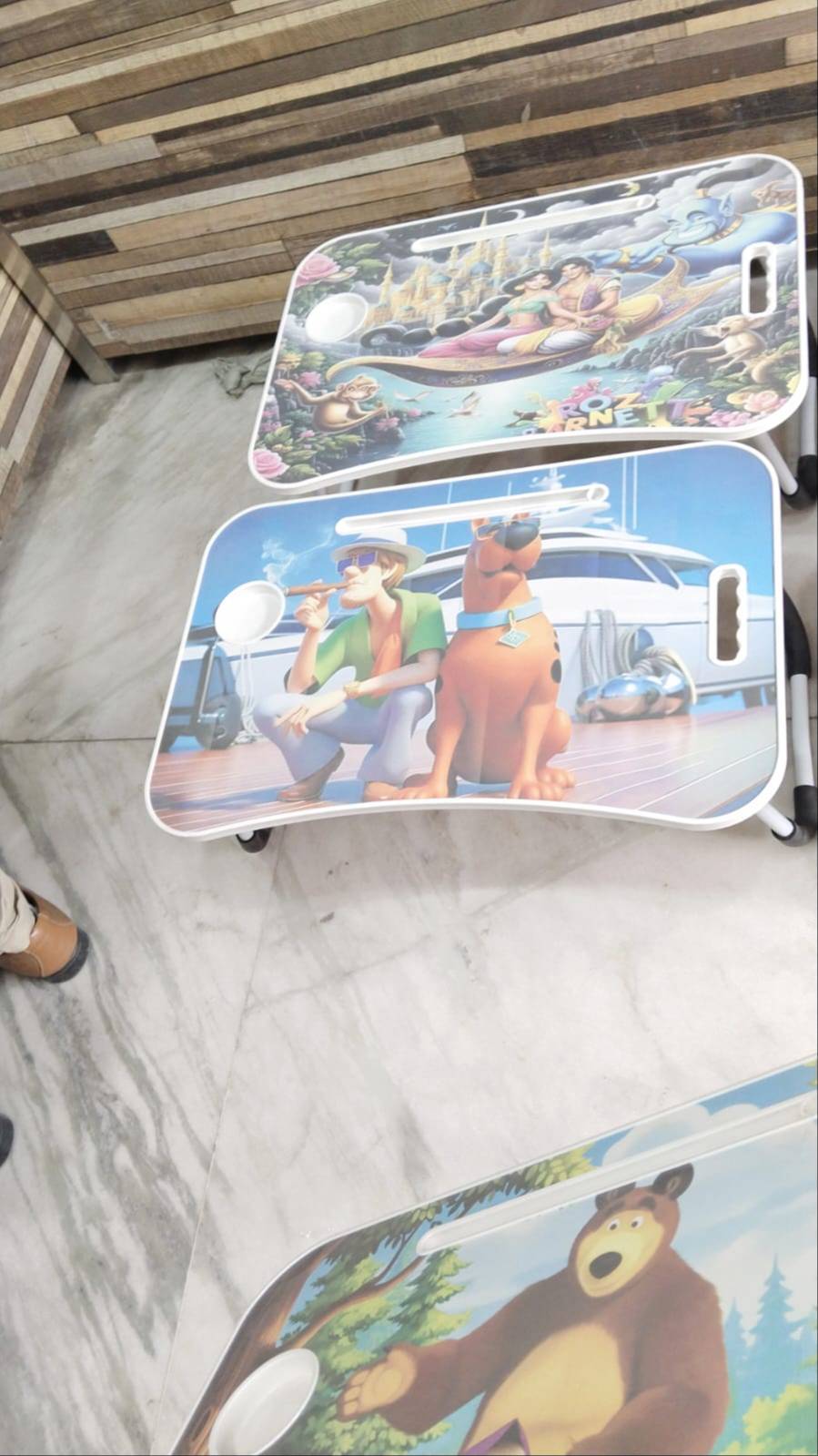 RADHE RADHE SCHOOL UNIFORM - Cartoon-Themed Kids Study Table - Karnal in Karnal