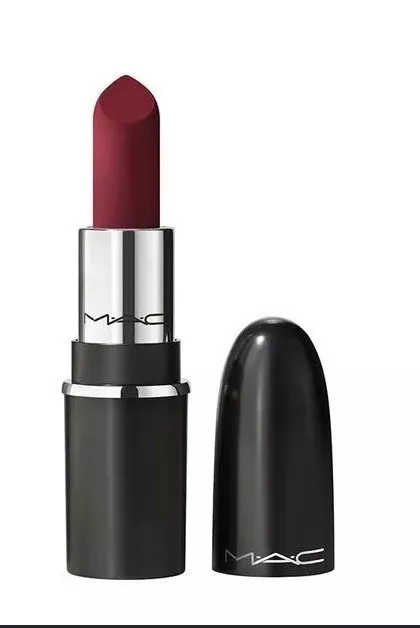 MAC Matte Lipstick - Ruby Woo showcasing a bold red shade with a matte finish available at SUMIT GENERAL STORE in Kapurthala.