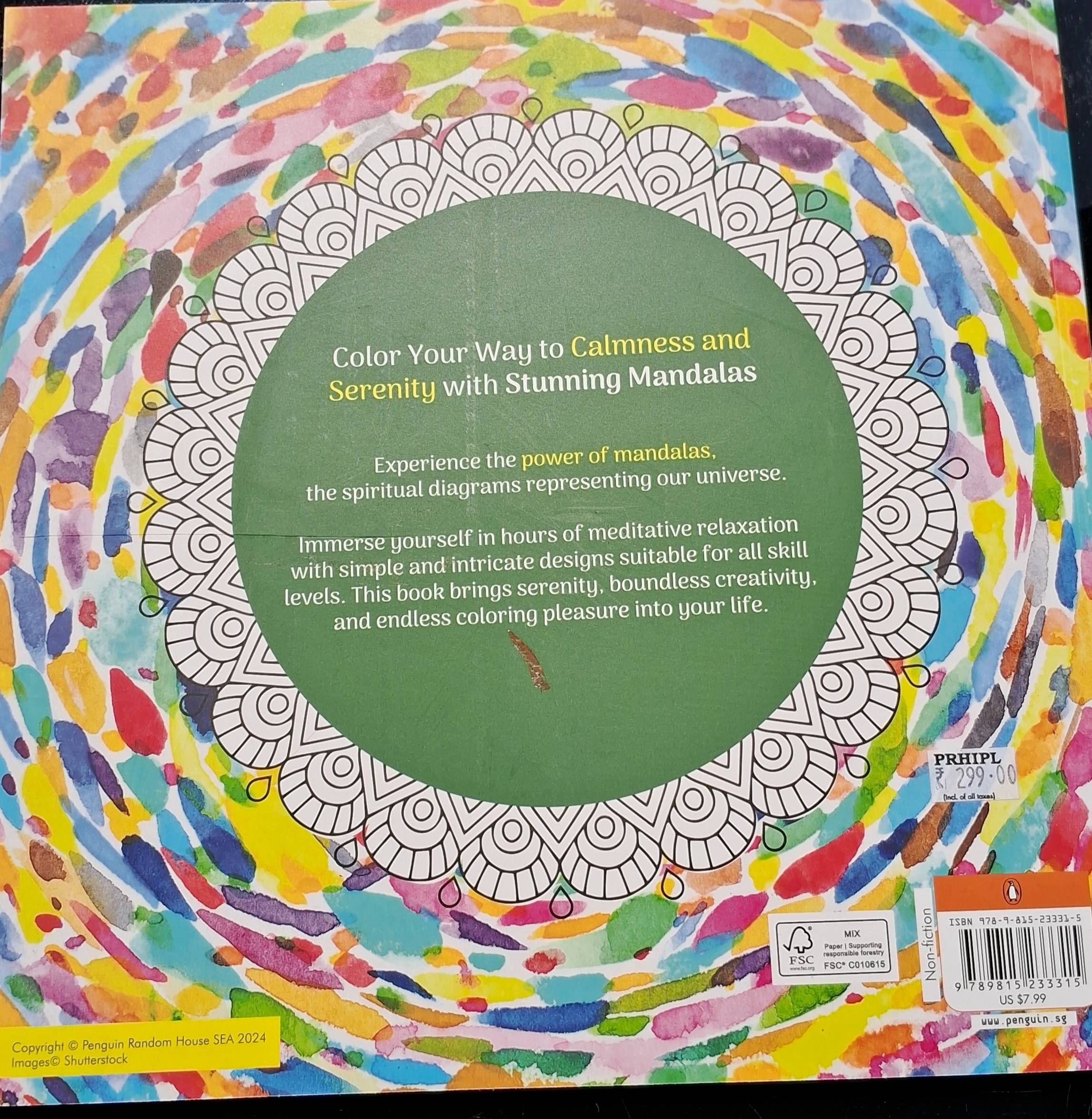 Coloring Book Meditative Mandalas in Lucknow - Image 1