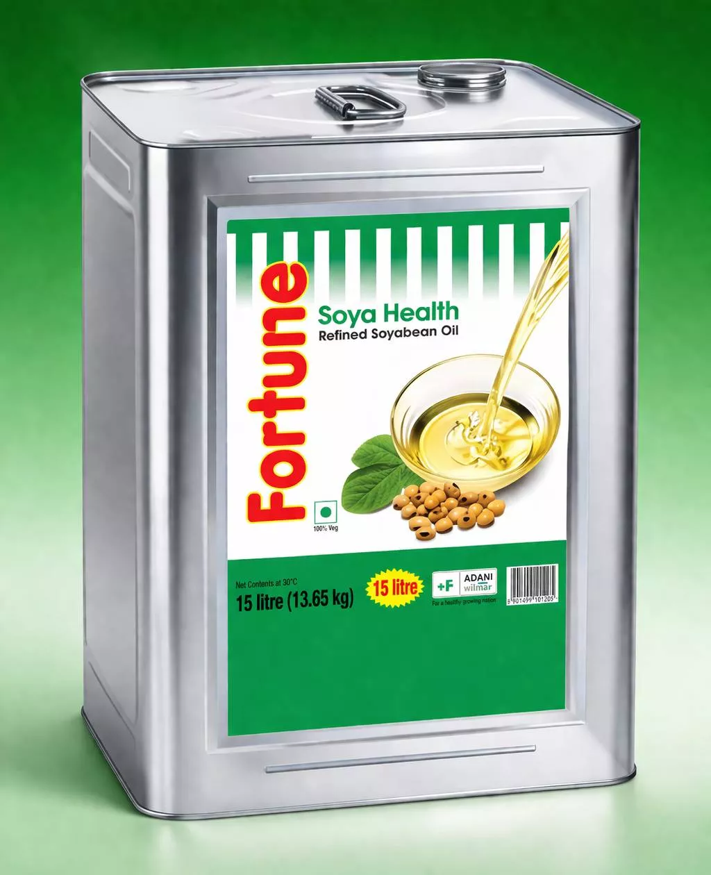Premium Fortune Oil bottle with clear labeling, set against a wooden kitchen background, showcasing the high-quality cooking 