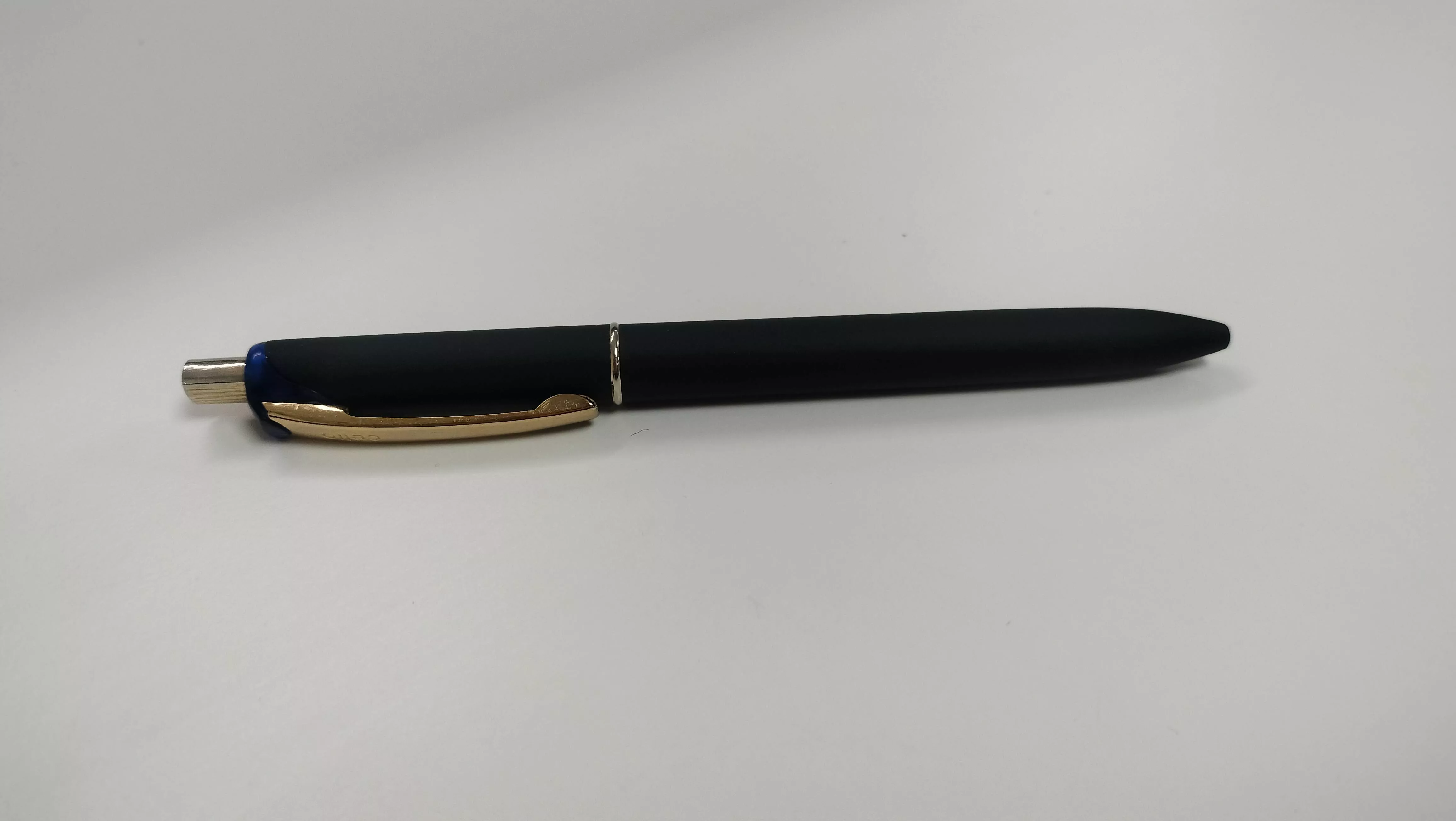 Sleek Stationary/Elegant Executive Ballpoint Pen in Shikha with gold accents, showcasing its elegant design and smooth finish