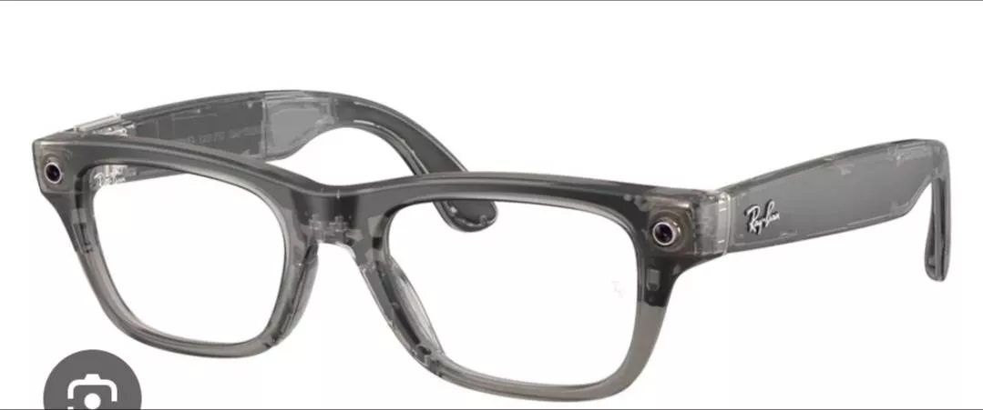 Stylish Blayzer Optics eyeglasses with a transparent black frame, showcasing their modern design and durability, available in