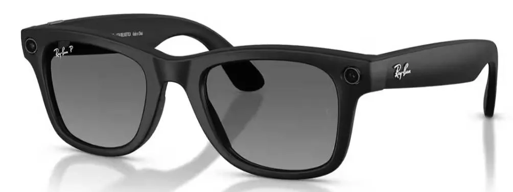 Smart Glasses Wayfarer Gen2 RW4012 in Matte Black displayed at HEAVEN OPTICIANS BHAWANIPORE, Kolkata