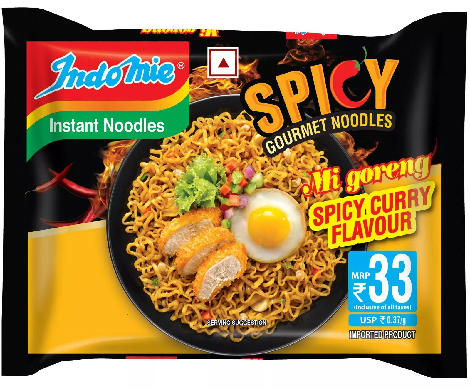 Indomie Mi Goreng Spicy Curry Instant Noodles pack in Ghaziabad