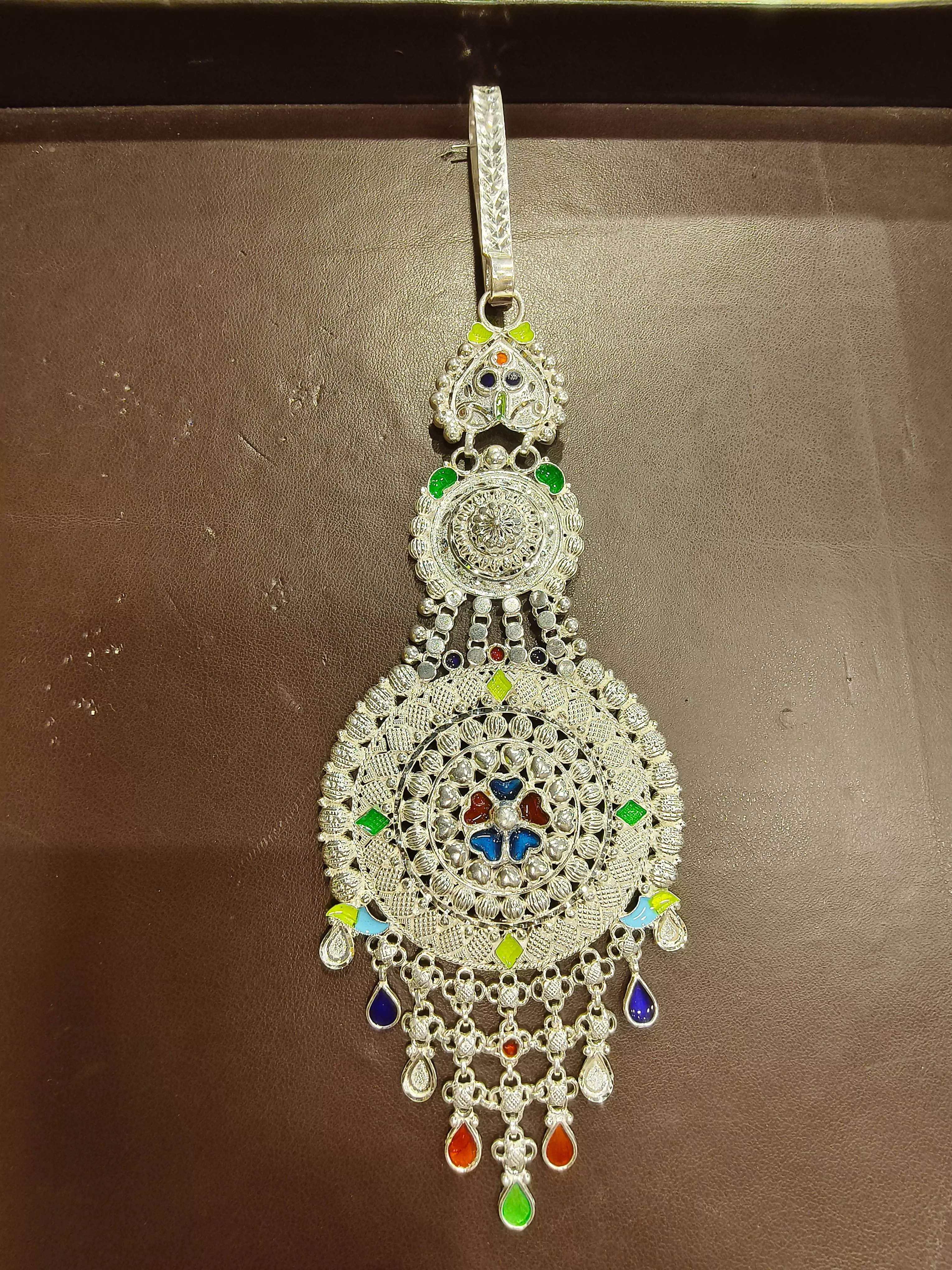 Elegant Ladies Silver Guccha jewelry displayed in TWENTYFOUR NORTH PARGANAS