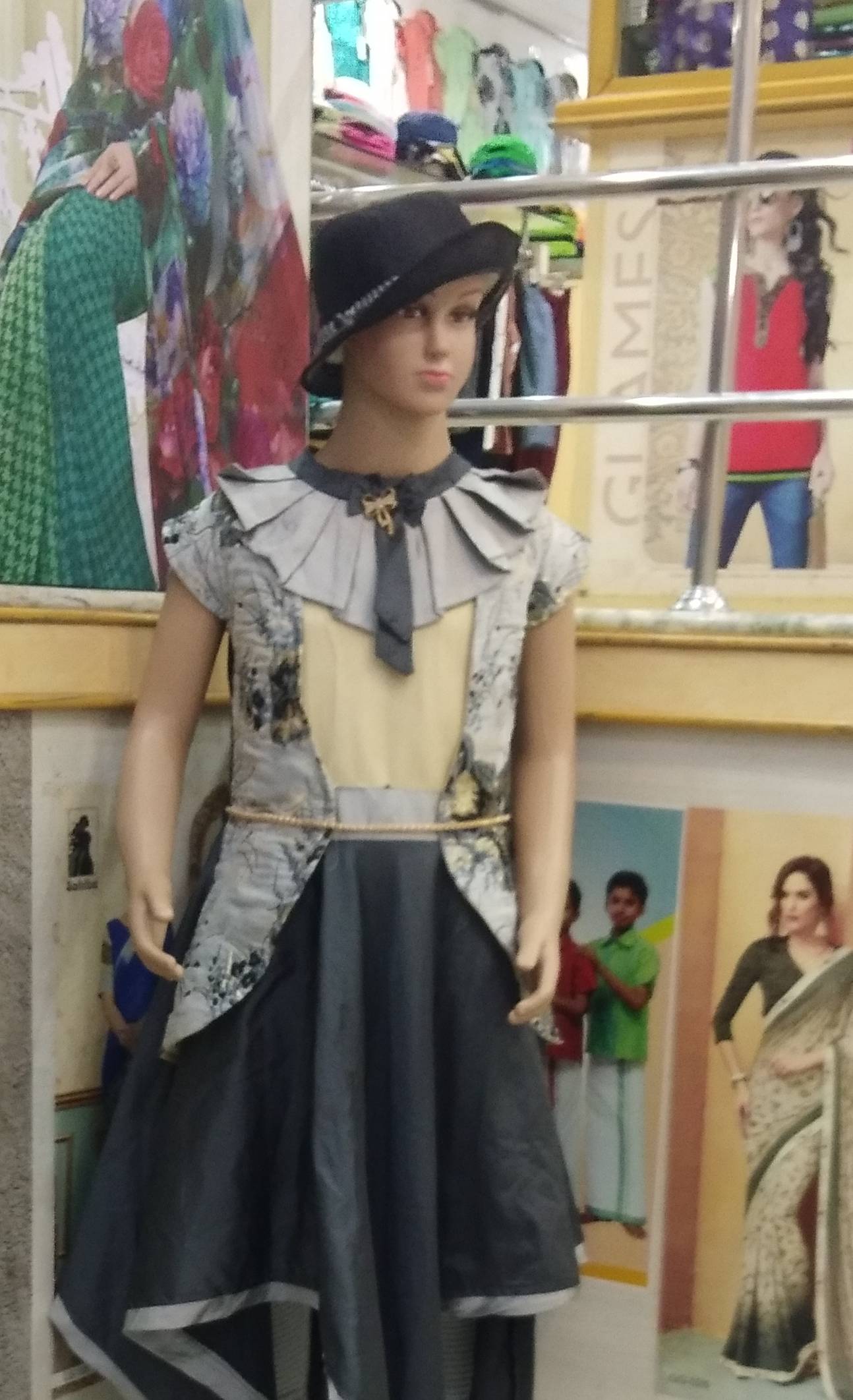 Elegant Vintage Flair Women's Dress showcasing vintage style in TRICHY