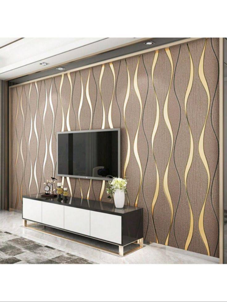 Professional wallpaper installation service showcasing colorful designs in Raebareli - Image 1