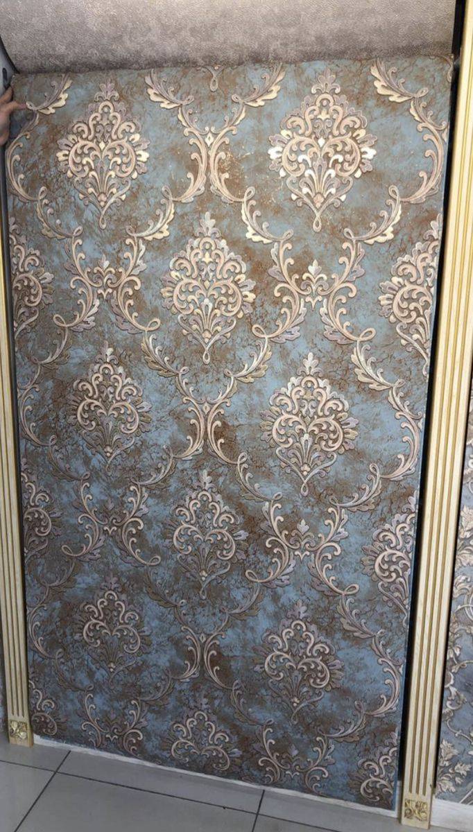 Professional wallpaper installation service showcasing colorful designs in Raebareli - Image 2