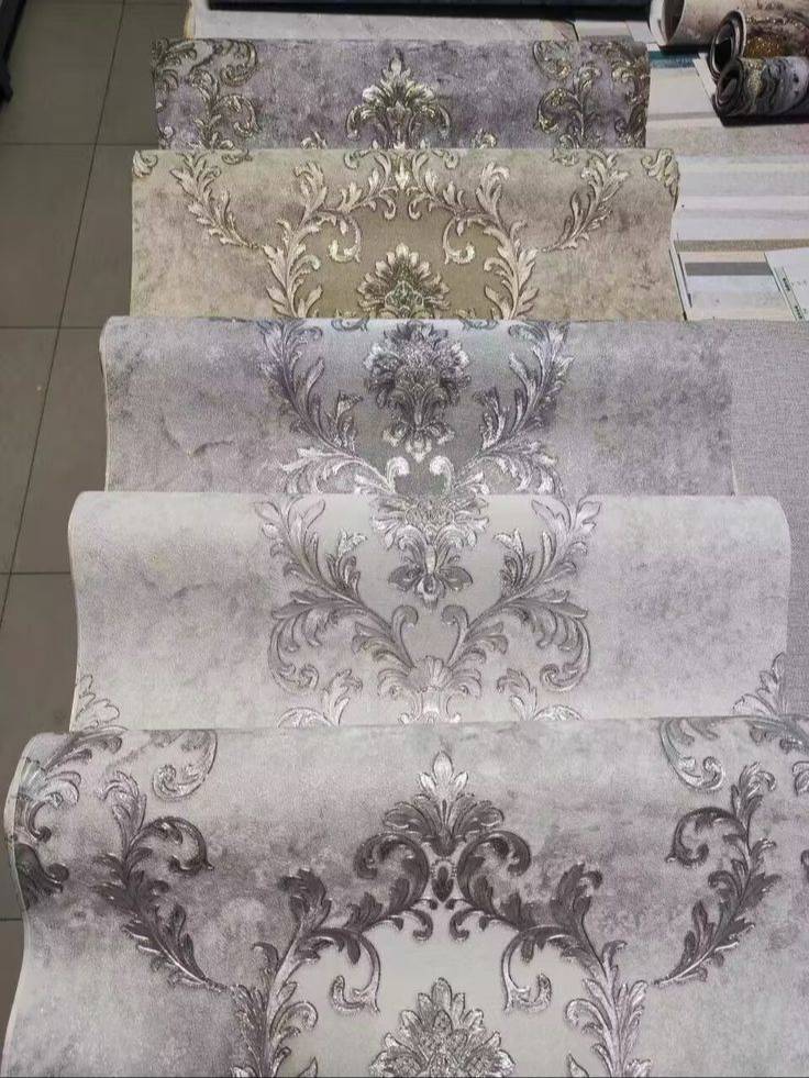 Professional wallpaper installation service showcasing colorful designs in Raebareli - Image 4