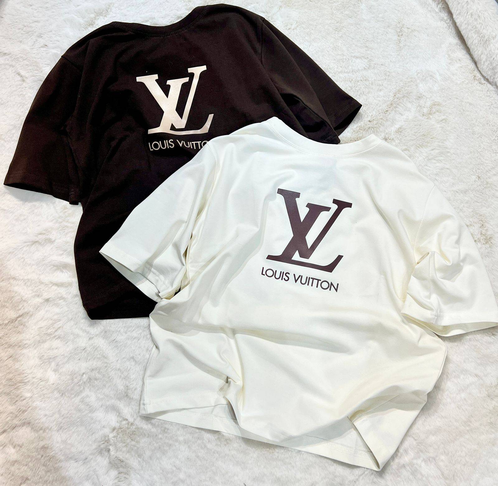 Luxurious Louis Vuitton Graphic T-Shirt featuring signature logo in Kharar