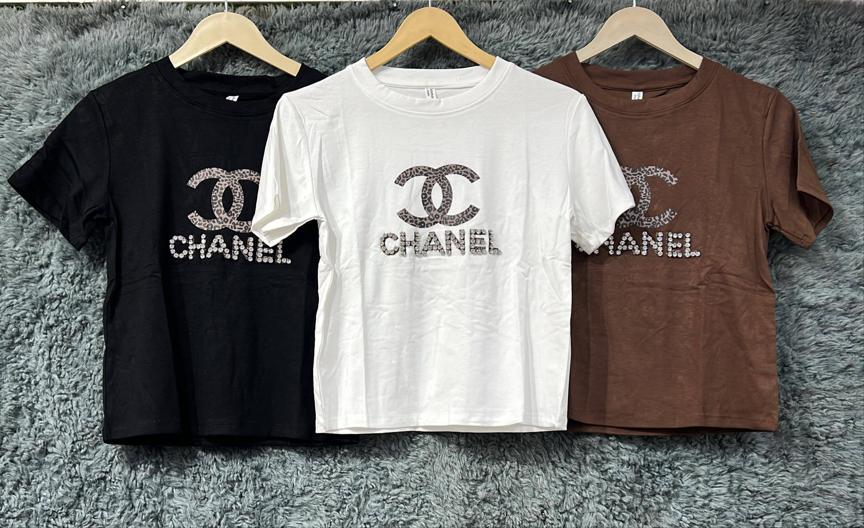 Stylish Kritika Fashion Graphic Logo T-Shirt Set displayed in Kharar, featuring three different colors and unique logos.