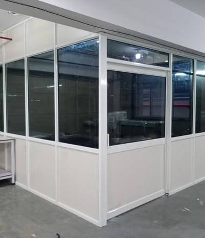 Stylish Aluminium Partition and Door design in Raebareli, showcasing modern aesthetics and functionality. - Image 4