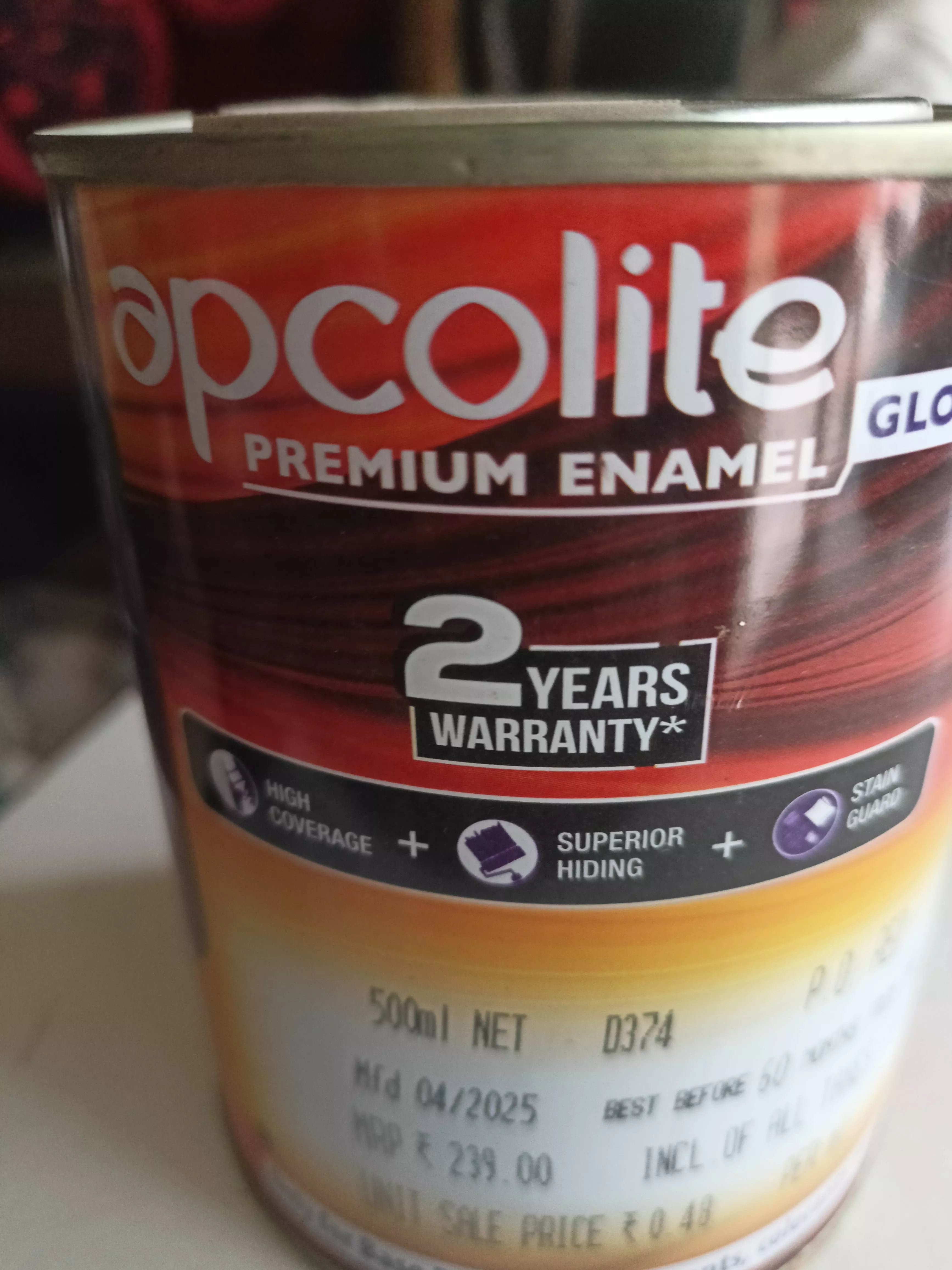 SAHU TRADERS - Asianpaint Apcolite Premium Enamel Gloss in Simga in SIMGA