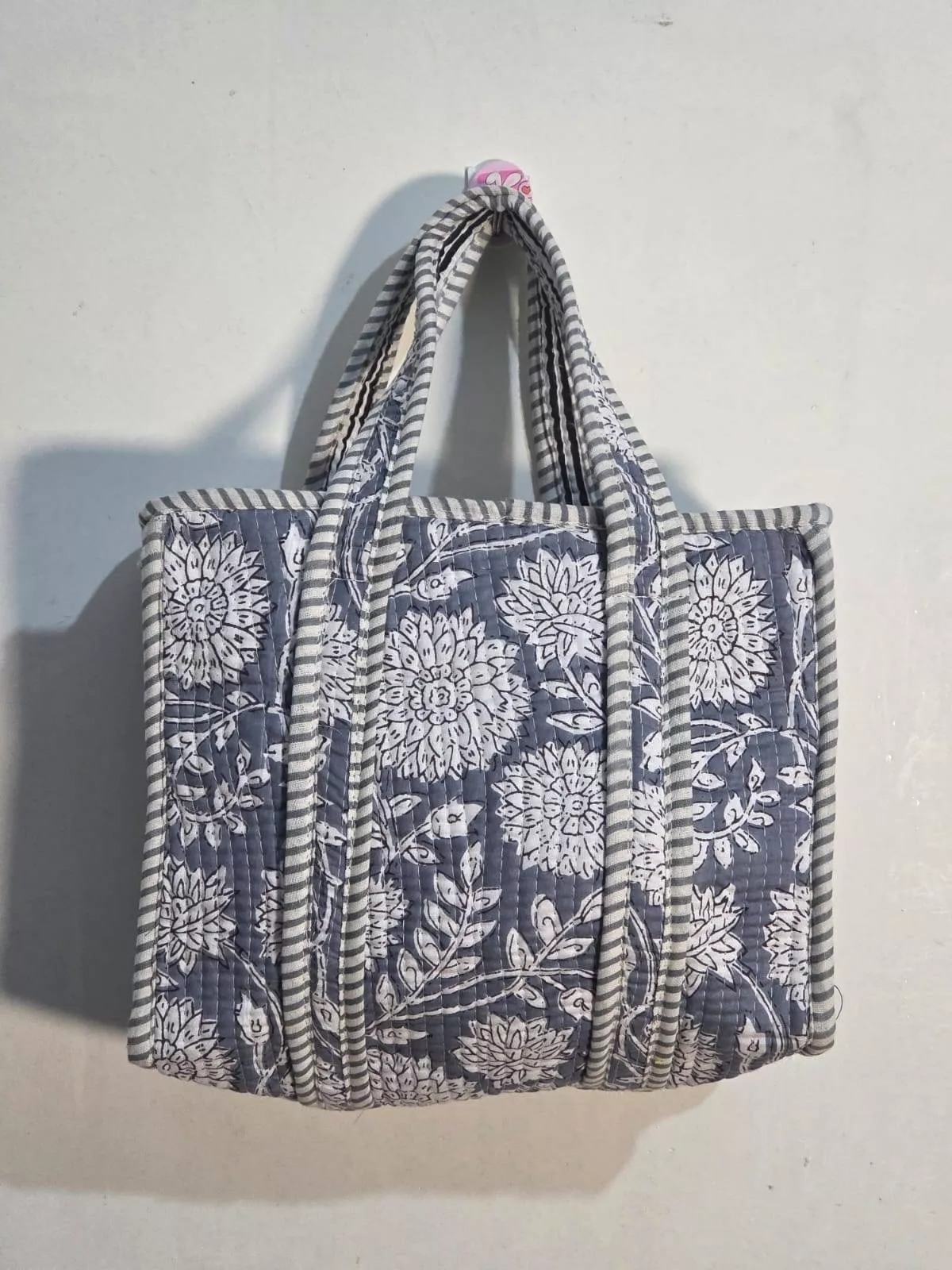 KANTHA ATELIER - Tote Bag 12x12 in KHATIPURA | KANTHA ATELIER in KHATIPURA