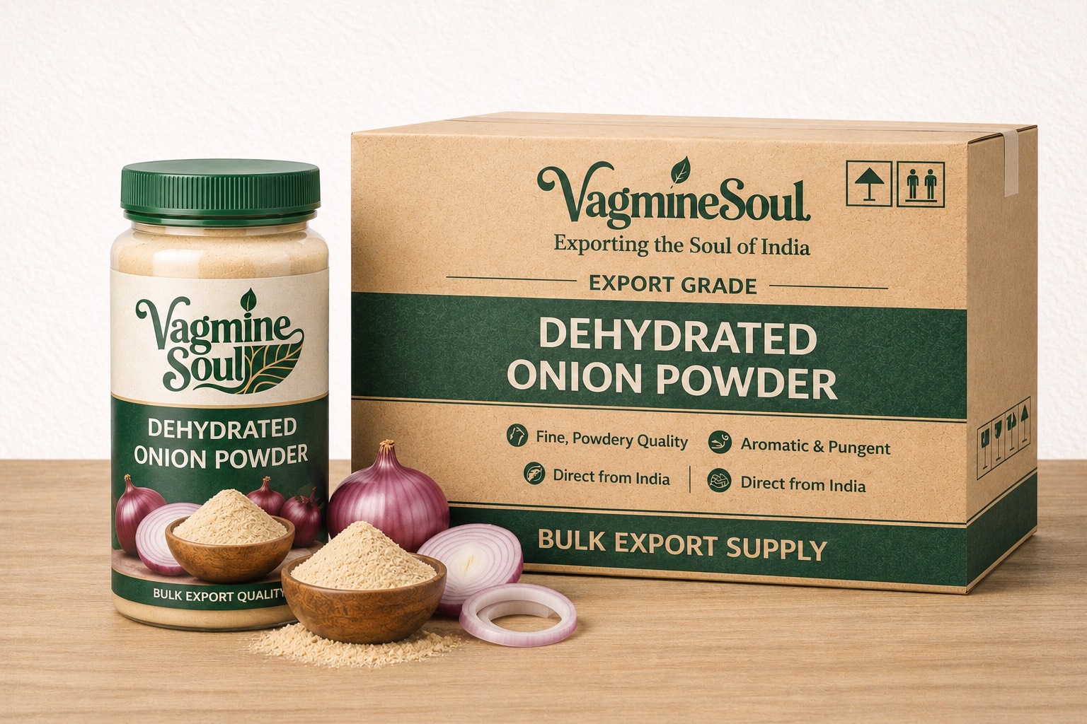 VAGMINE SOUL - Dehydrated Onion Powder wholesaler in Delhi in NEW DELHI