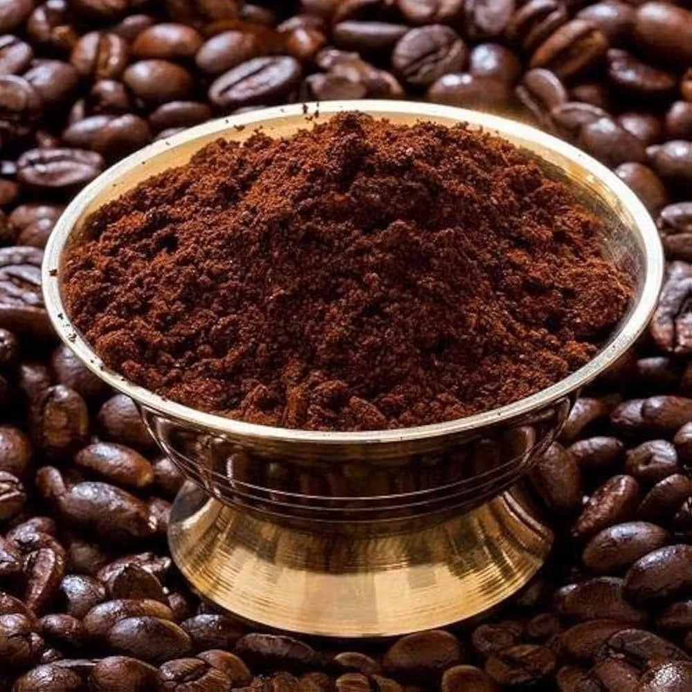 Freshly packaged Organic Powder Coffee from Jabalpur, rich in flavor and aroma.