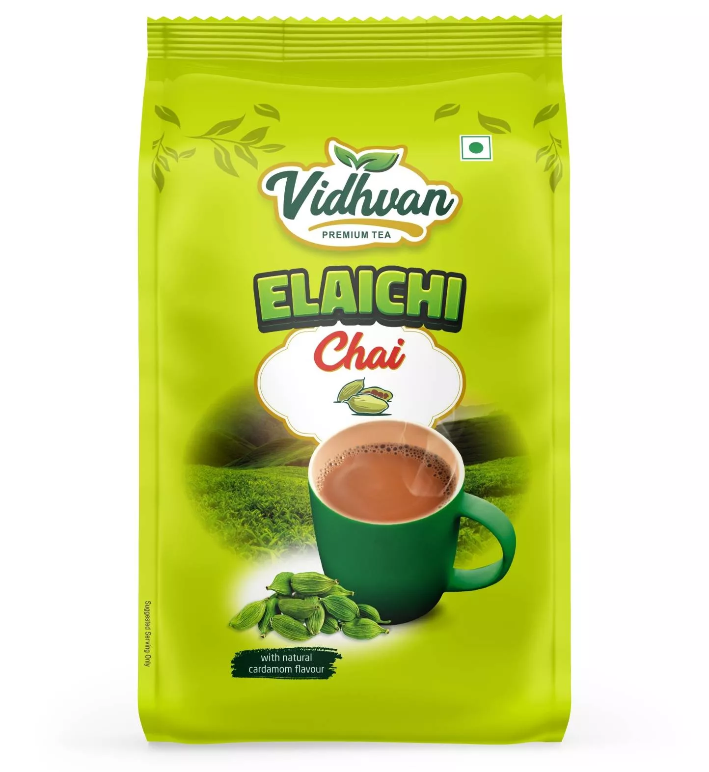 A cup of aromatic Elaichi Tea with cardamom in Naraingarh, showcasing its rich color and texture