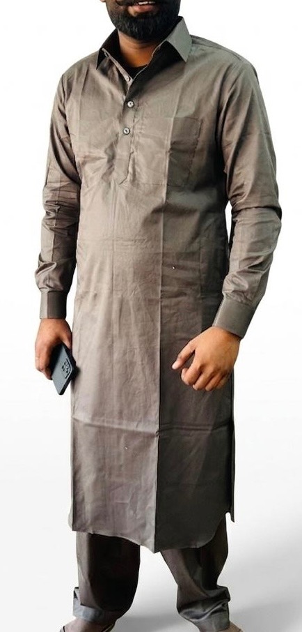 Stylish Pathani Suit in 60's Giza fabric available in Hanumangarh