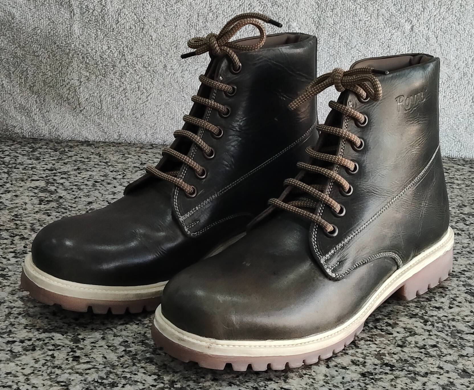 Stylish Leather Ankle Boots displayed in Damtal, Himachal Pradesh