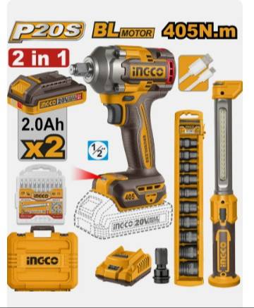 20V Cordless Impact Wrench Kit with accessories in Udaipur