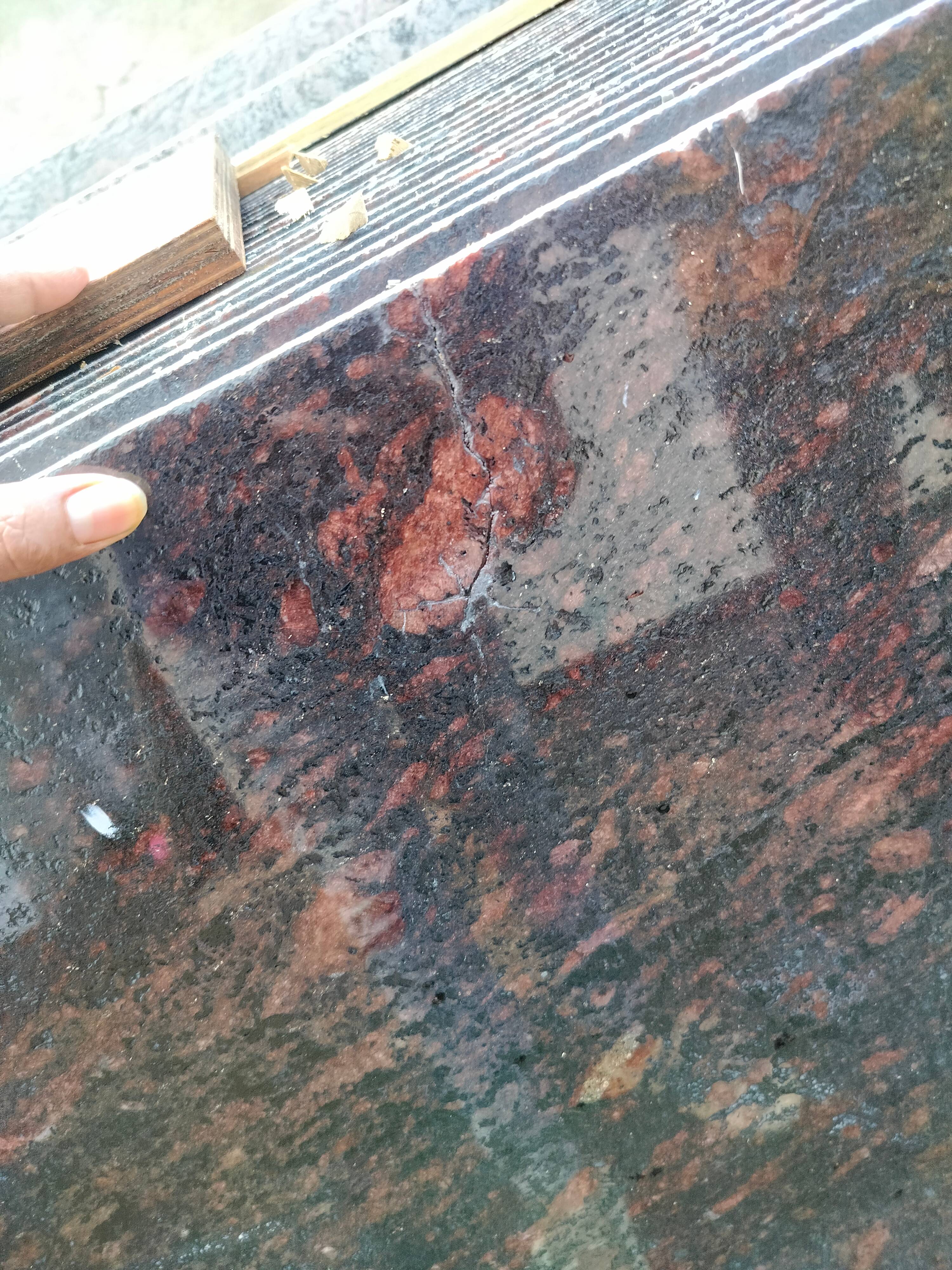 S S MARBLE - Red Granite Slab in AMRAVATI