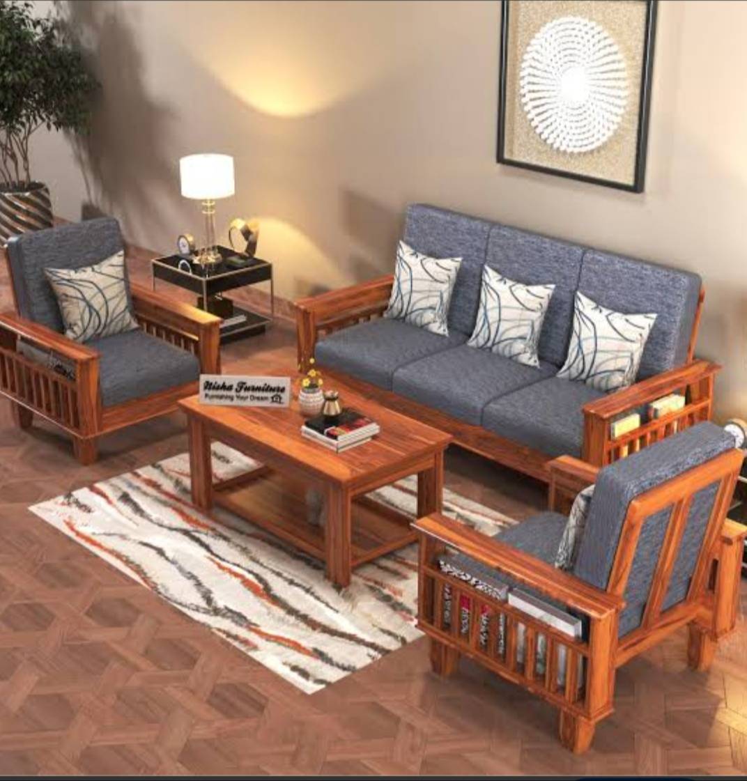 THADURI SANTHOSH KUMAR - Wooden Sofa Set in PALWANCHA