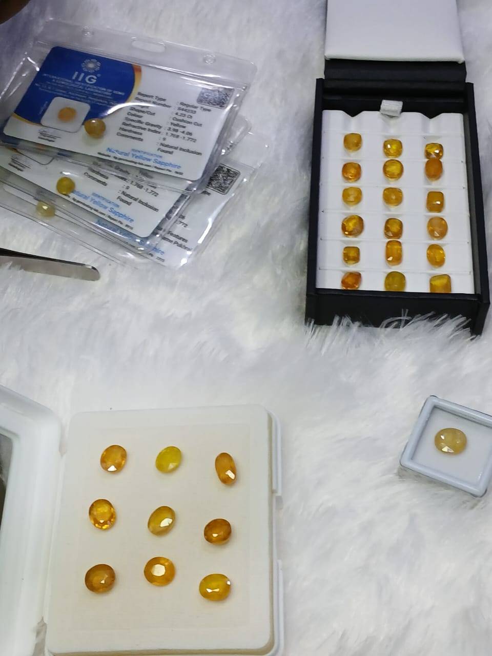 Vibrant Yellow Sapphire gemstone available at AYEZA GEMS in ALIPURA - Image 2