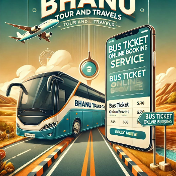 Bus Ticket Booking BHANU COMPUTER AND JAN SEVA KENDRA Gulmohar Enclave, Khargapur, Gomati Nagar, Lucknow