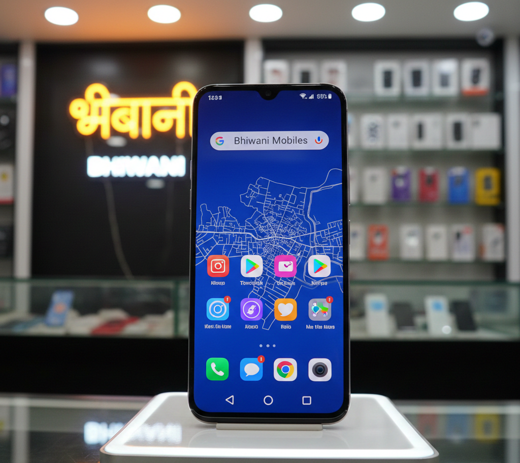 Mobile Phone Shop in Bhiwani SHRI JI ENTERPRISES SHOP NO 56 GROUNDFLOOR ADARSHCOLLEGE MARKET HANSI CHOWK KRISHNA CLONY BHIWANI NEAR SUKH SAGAR CLINIC