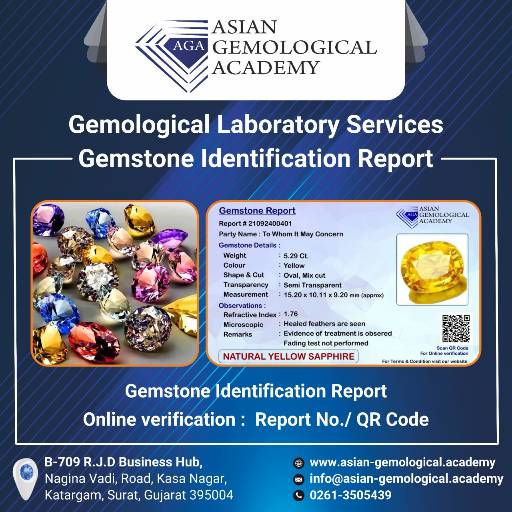 Gemstone Identification Program in Katargam | Expert-Led Training | ASIAN GEMOLOGICAL ACADEMY | 7TH FLOORSHOP NO 709RJD BUSINESS HUB WING B NAGINA WADI KASHA NAGAR ROAD KATARGAM