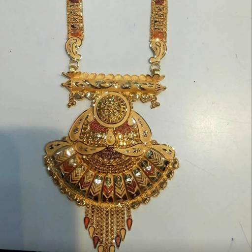Long neckless H A JEWELLERS H A Jewellers  Jabahar Bajar  Sadabad LANDMARK Dev Market Ke Pass Sadabad