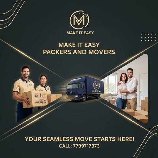 Packers and movers service | MAKE IT EASY | DOOR NO 6 15 87  ARUNDELPET 44 MC  DIVISION VILLAGE GUNTUR 522002LANDMARK Opp Sai Baba Temple