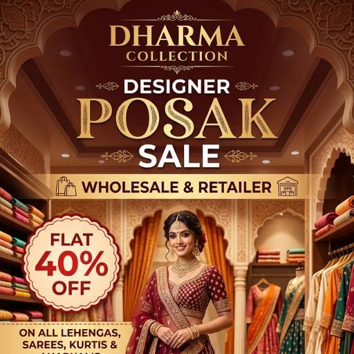 Stylish Wholesale & Retail Fashion in Dungla | Elevate Your Wardrobe | DHARMA COLLECTION | Dharma Collection  Opp. Bank Of Baroda  Main Bus Stand Dungla -312402 ( Rajasthan)