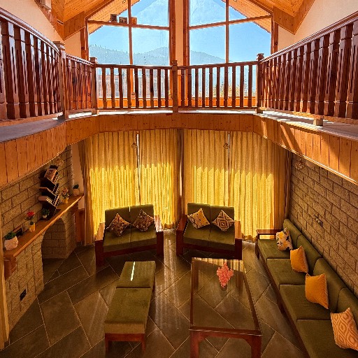 Lobby Area at BENS VILLA, HARIPUR KULLU