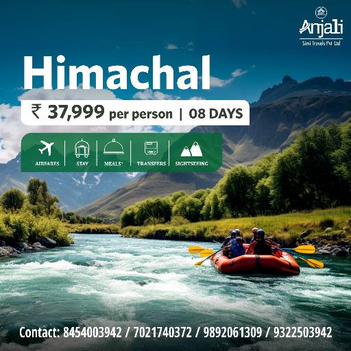 Himachal Tour Package in Vile Parle East | Memorable Himalayan Experience at SIMI TRAVELS PVT LTD, MUMBAI
