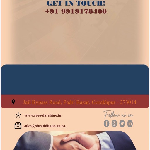 Solar Energy Consultation in Padri Bazar | Expert Guidance at SHRADDHAPREM ENTERPRISES, GORAKHPUR