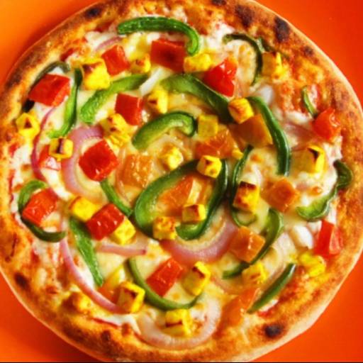 Vegetarian Corn & Capsicum Pizza in Agroha | Delicious Option at SHYAM BABA HOTEL, AGROHA