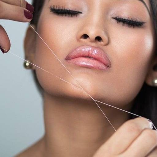 LOWER CHIN THREADING in NANDIAD — DIYA KHARACHARIYA