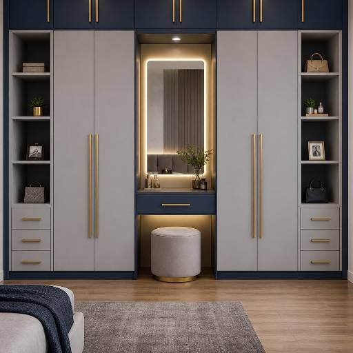 Custom Wardrobe Interior Design in Vadapalani